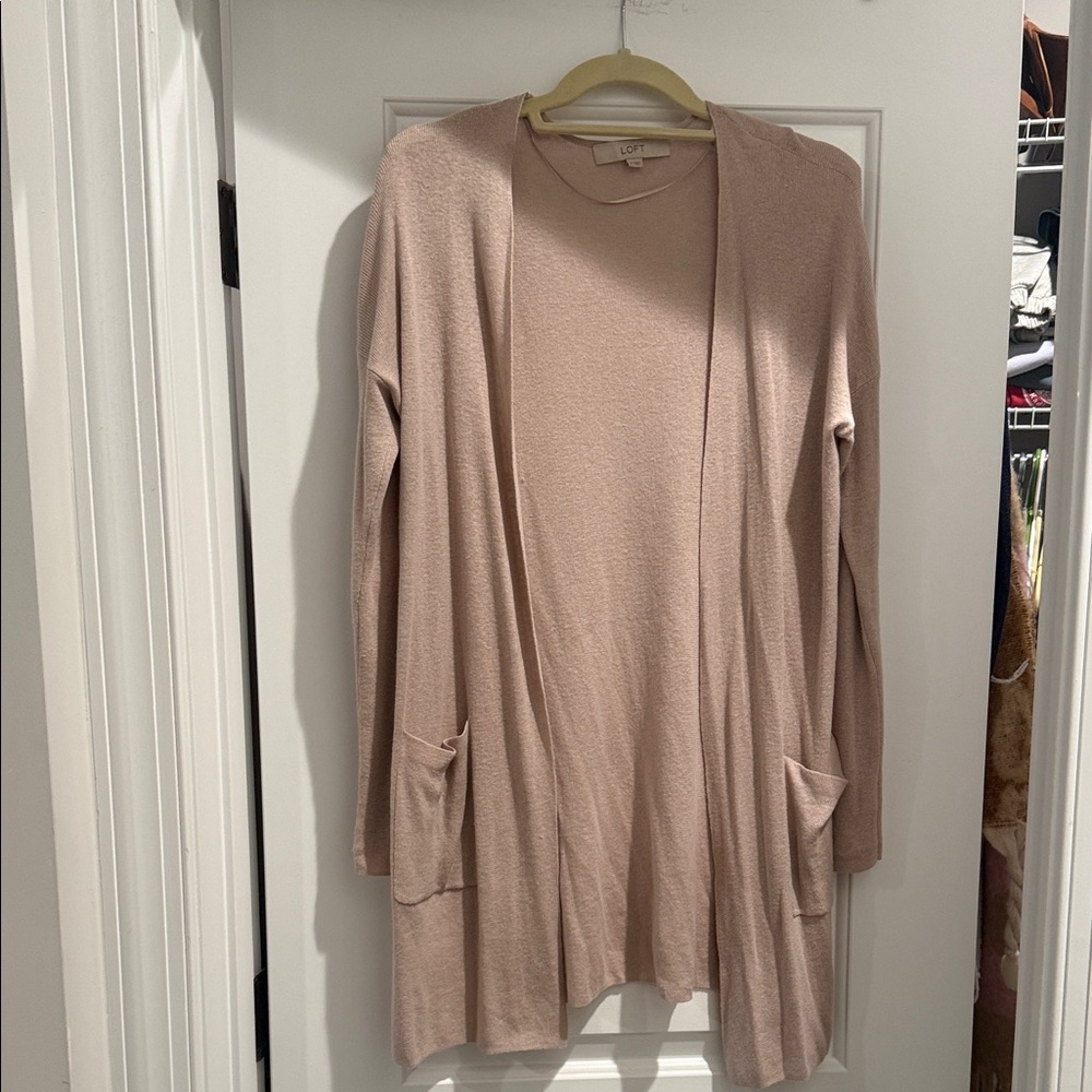 LOFT light weight Open Cardigan